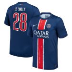 maillot domicile stadium psg nike 2425 avec flocage le guilly 28 Série | Maillots et Vêtements PSG Exclusifs sur PSG Shop
