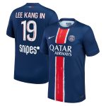 maillot domicile stadium psg nike 2425 avec flocage lee kang in 19 Série | Maillots et Vêtements PSG Exclusifs sur PSG Shop