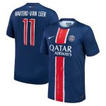 maillot domicile stadium psg nike 2425 avec flocage martens-van leer 11 Série | Maillots et Vêtements PSG Exclusifs sur PSG Shop