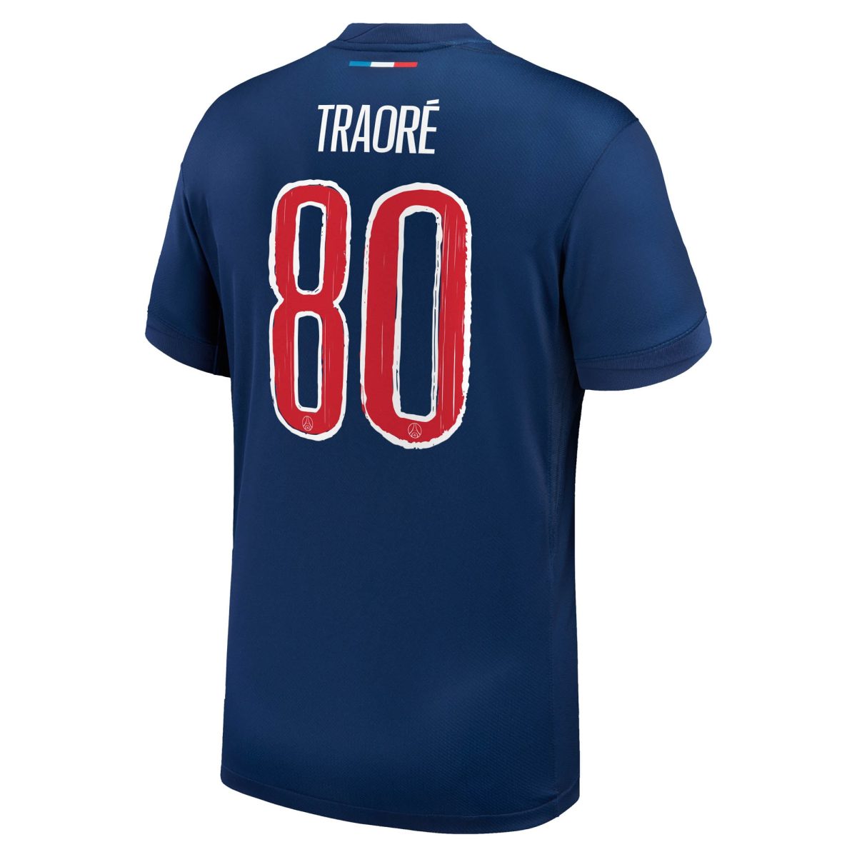 maillot domicile stadium psg nike 2425 avec flocage traore 80 Série | Maillots et Vêtements PSG Exclusifs sur PSG Shop