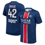 maillot domicile stadium psg nike 2425 avec flocage zague 42 Série | Maillots et Vêtements PSG Exclusifs sur PSG Shop
