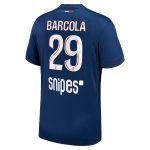 maillot domicile stadium psg nike 2425 – enfant avec flocage barcola 29 Série | Maillots et Vêtements PSG Exclusifs sur PSG Shop