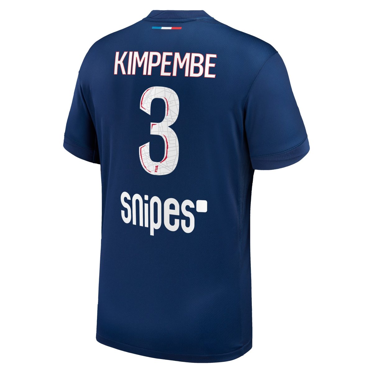 maillot domicile stadium psg nike 2425 – enfant avec flocage kimpembe 3 Série | Maillots et Vêtements PSG Exclusifs sur PSG Shop