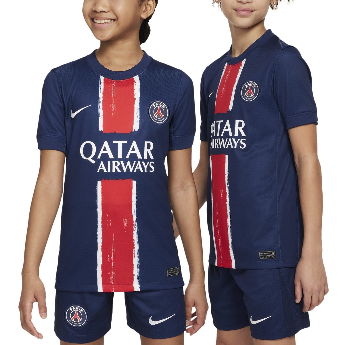 maillot domicile stadium psg nike 2425 – enfant Série | Maillots et Vêtements PSG Exclusifs sur PSG Shop