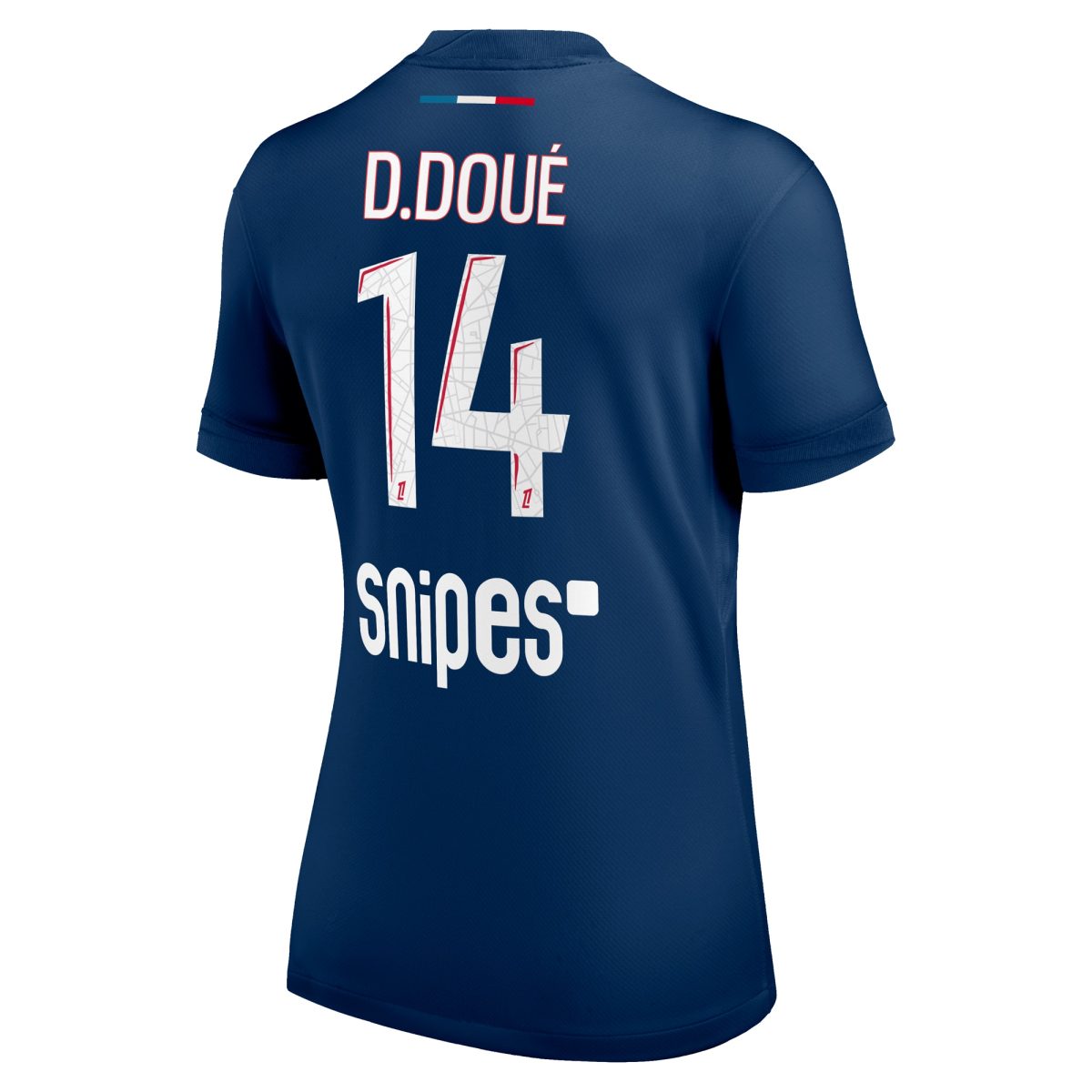 maillot domicile stadium psg nike 2425 – femme avec flocage d.doue 14 Série | Maillots et Vêtements PSG Exclusifs sur PSG Shop