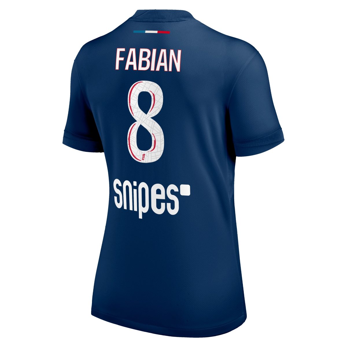 maillot domicile stadium psg nike 2425 – femme avec flocage fabian 8 Série | Maillots et Vêtements PSG Exclusifs sur PSG Shop