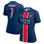 maillot domicile stadium psg nike 2425 – femme avec flocage karchaoui 7 Série | Maillots et Vêtements PSG Exclusifs sur PSG Shop