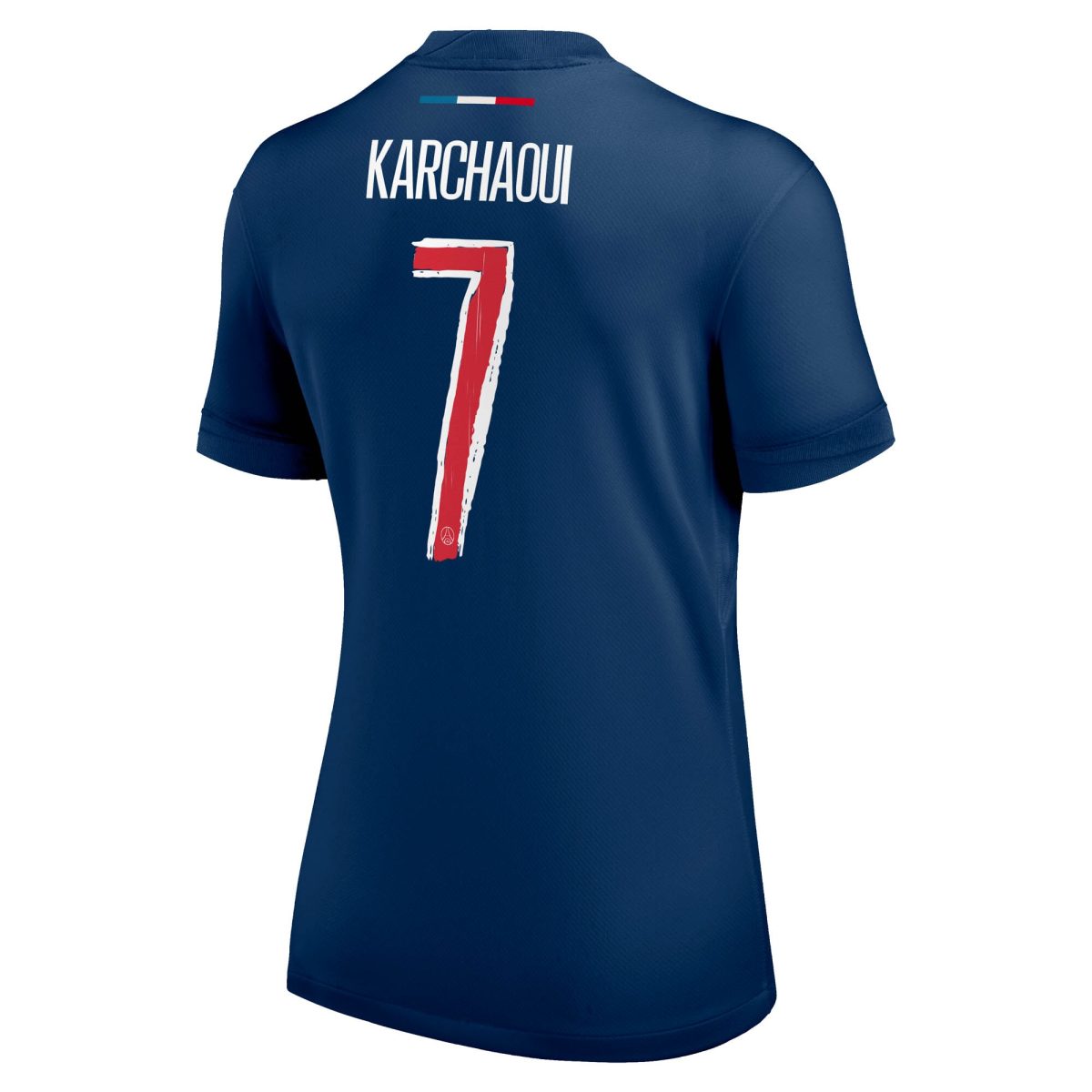 maillot domicile stadium psg nike 2425 – femme avec flocage karchaoui 7 Série | Maillots et Vêtements PSG Exclusifs sur PSG Shop