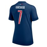 maillot domicile stadium psg nike 2425 – femme avec flocage karchaoui 7 Série | Maillots et Vêtements PSG Exclusifs sur PSG Shop
