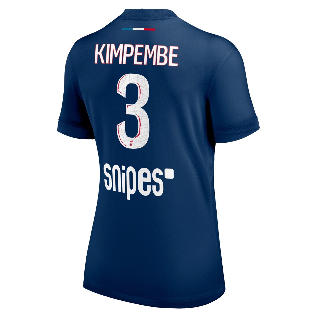 maillot domicile stadium psg nike 2425 – femme avec flocage kimpembe 3 Série | Maillots et Vêtements PSG Exclusifs sur PSG Shop