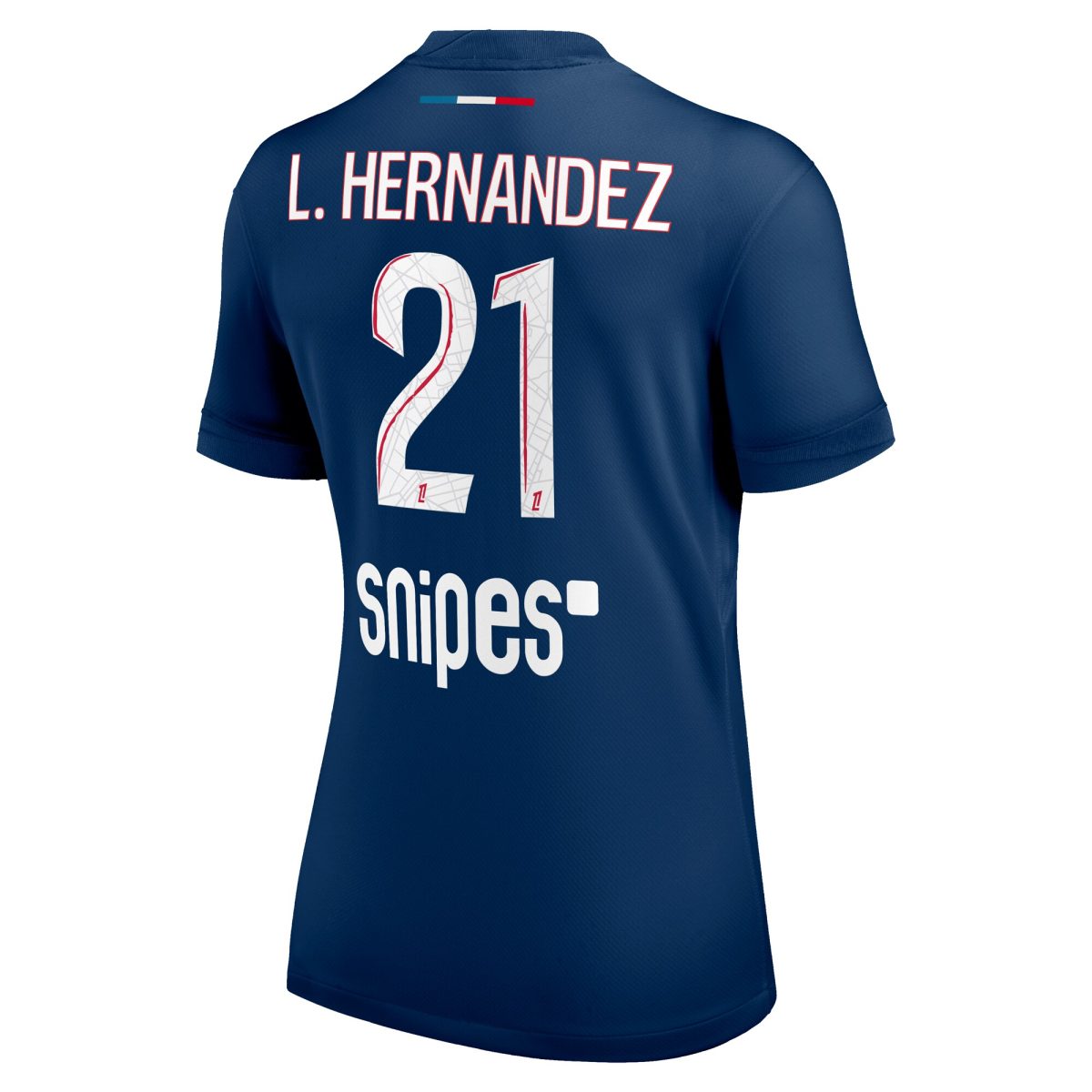 maillot domicile stadium psg nike 2425 – femme avec flocage l.hernandez 21 Série | Maillots et Vêtements PSG Exclusifs sur PSG Shop