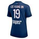 maillot domicile stadium psg nike 2425 – femme avec flocage lee kang in 19 Série | Maillots et Vêtements PSG Exclusifs sur PSG Shop