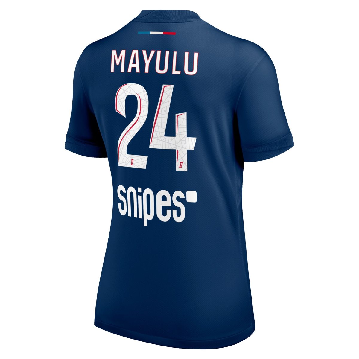maillot domicile stadium psg nike 2425 – femme avec flocage mayulu 24 Série | Maillots et Vêtements PSG Exclusifs sur PSG Shop