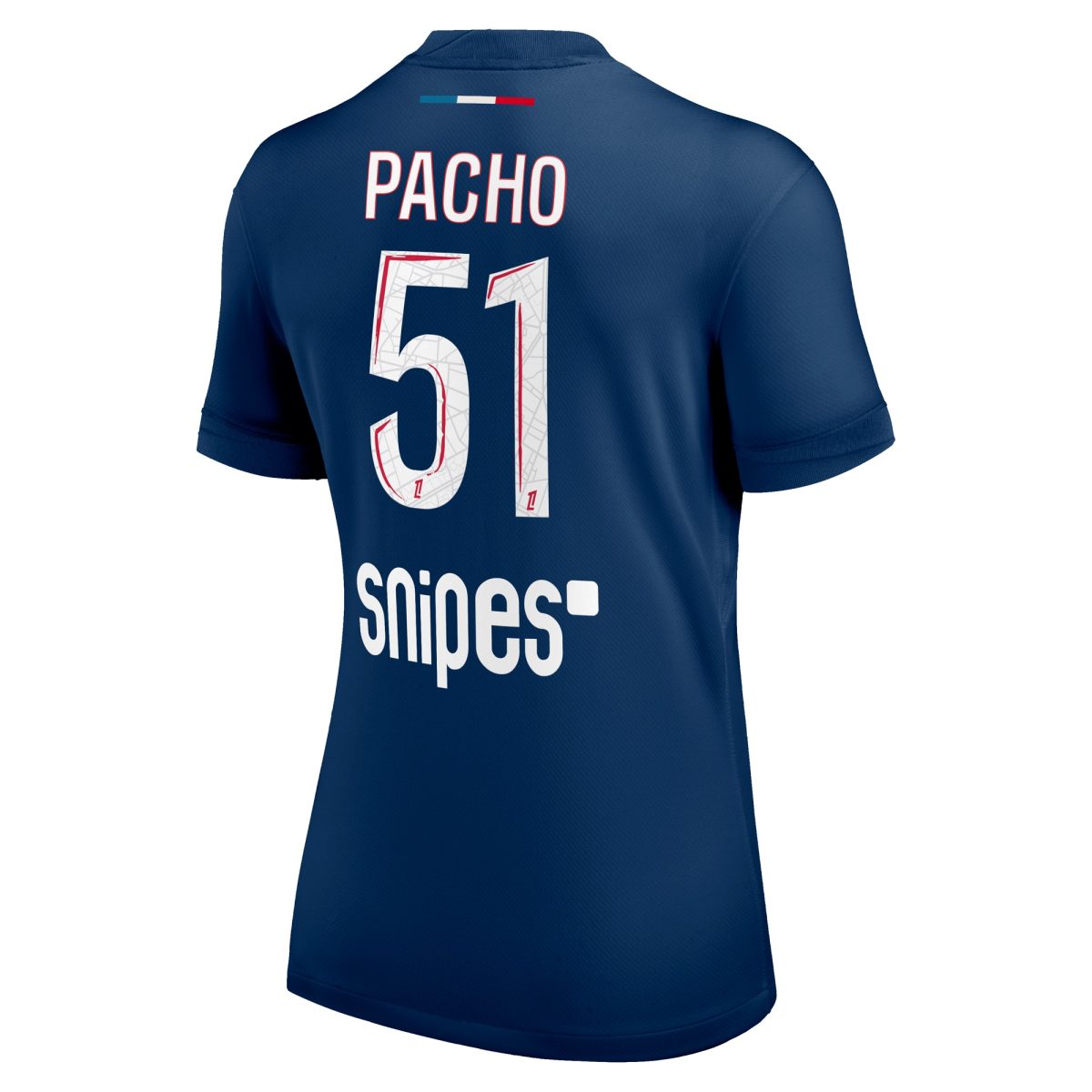 maillot domicile stadium psg nike 2425 – femme avec flocage pacho 51 Série | Maillots et Vêtements PSG Exclusifs sur PSG Shop