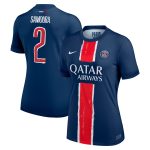 maillot domicile stadium psg nike 2425 – femme avec flocage samoura 2 Série | Maillots et Vêtements PSG Exclusifs sur PSG Shop