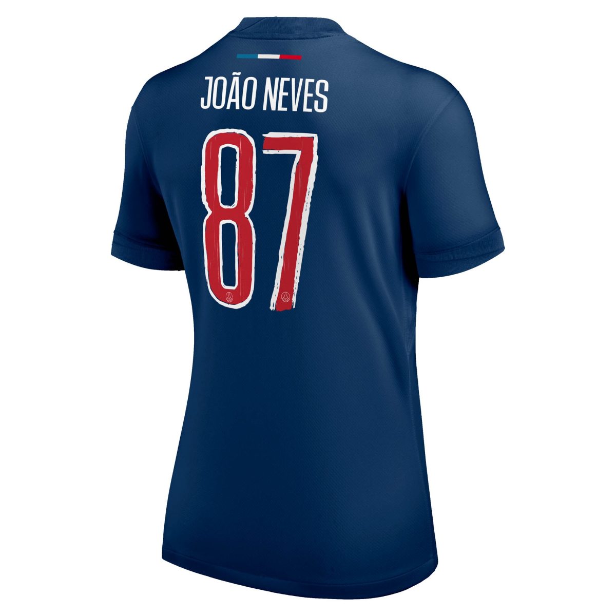 maillot domicile stadium psg nike 2425 – femme – flocage coupe joao neves 87 Série | Maillots et Vêtements PSG Exclusifs sur PSG Shop
