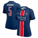 maillot domicile stadium psg nike 2425 – femme – flocage coupe marquinhos 5 Série | Maillots et Vêtements PSG Exclusifs sur PSG Shop