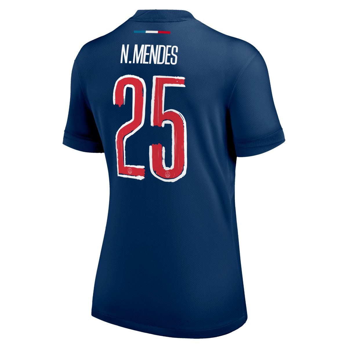 maillot domicile stadium psg nike 2425 – femme – flocage coupe n.mendes 25 Série | Maillots et Vêtements PSG Exclusifs sur PSG Shop