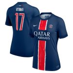 maillot domicile stadium psg nike 2425 – femme – flocage coupe vitinha 17 Série | Maillots et Vêtements PSG Exclusifs sur PSG Shop
