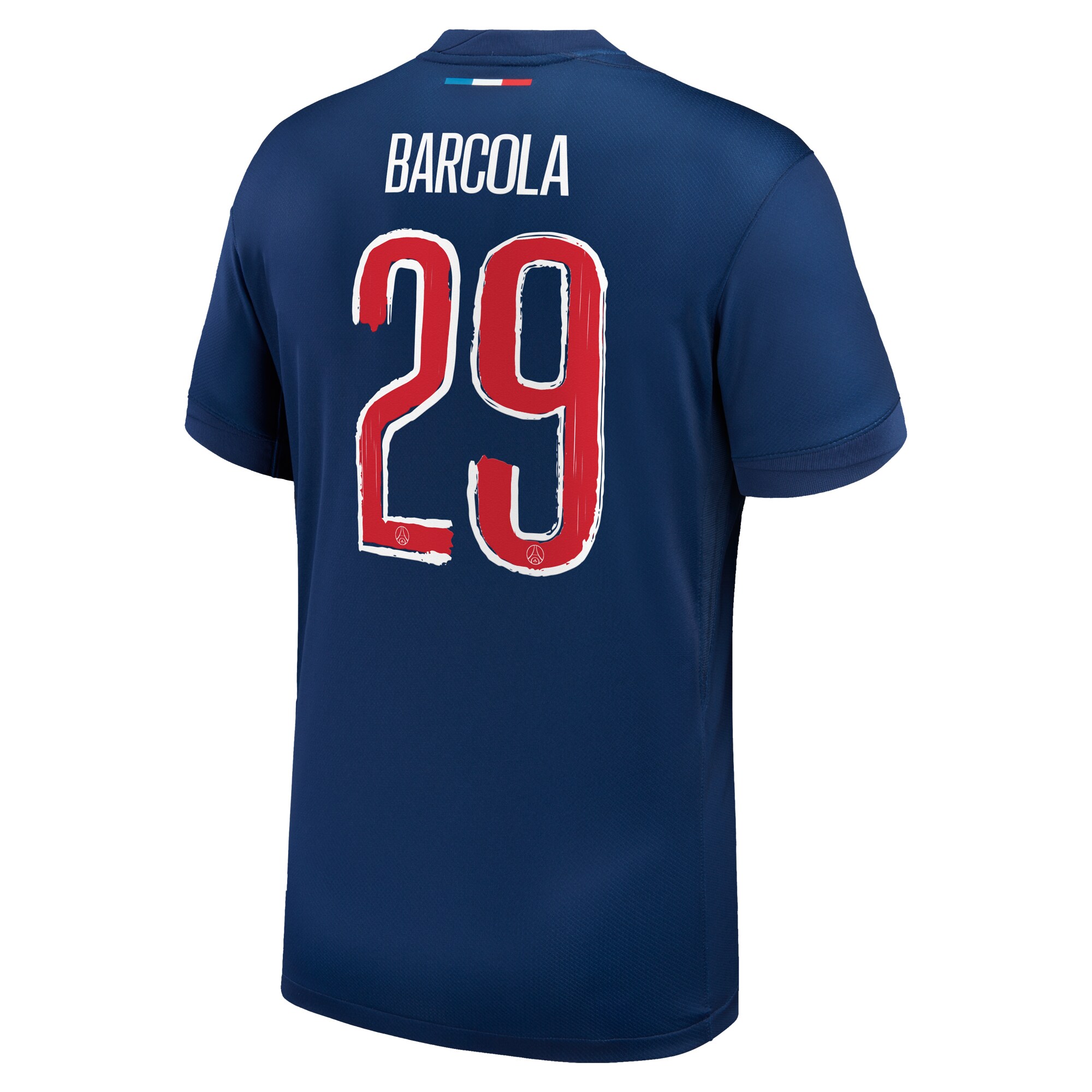 maillot domicile stadium psg nike 2425 – flocage coupe barcola 29 Série | Maillots et Vêtements PSG Exclusifs sur PSG Shop