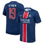 maillot domicile stadium psg nike 2425 – flocage coupe lee kang in 19 Série | Maillots et Vêtements PSG Exclusifs sur PSG Shop