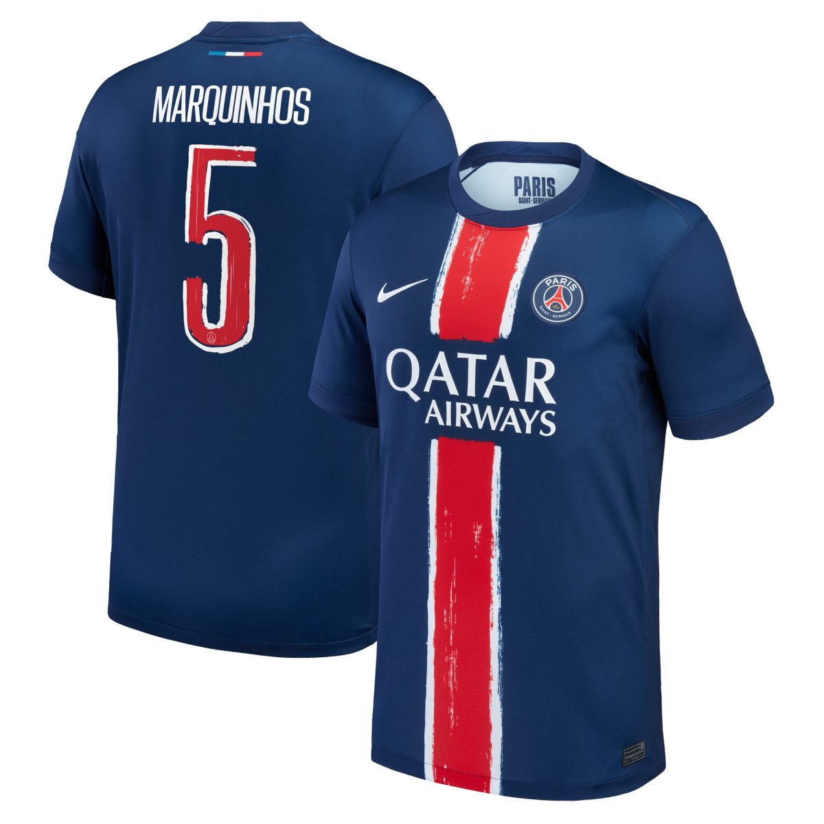 maillot domicile stadium psg nike 2425 – flocage coupe marquinhos 5 Série | Maillots et Vêtements PSG Exclusifs sur PSG Shop
