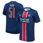 maillot domicile stadium psg nike 2425 – flocage coupe pacho 51 Série | Maillots et Vêtements PSG Exclusifs sur PSG Shop