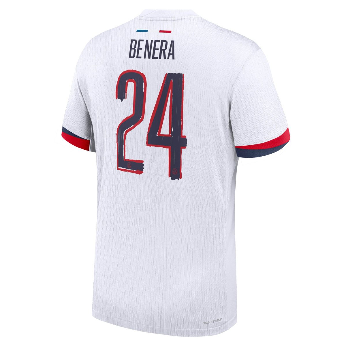 maillot exterieur match psg nike dri-fit adv 2425 avec flocage benera 24 Série | Maillots et Vêtements PSG Exclusifs sur PSG Shop