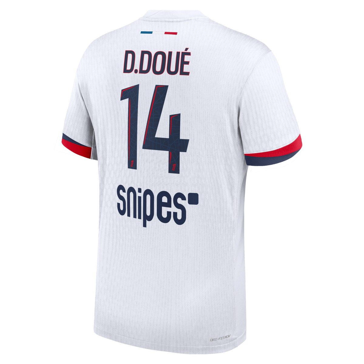 maillot exterieur match psg nike dri-fit adv 2425 avec flocage d.doue 14 Série | Maillots et Vêtements PSG Exclusifs sur PSG Shop