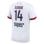 maillot exterieur match psg nike dri-fit adv 2425 avec flocage d.doue 14 Série | Maillots et Vêtements PSG Exclusifs sur PSG Shop