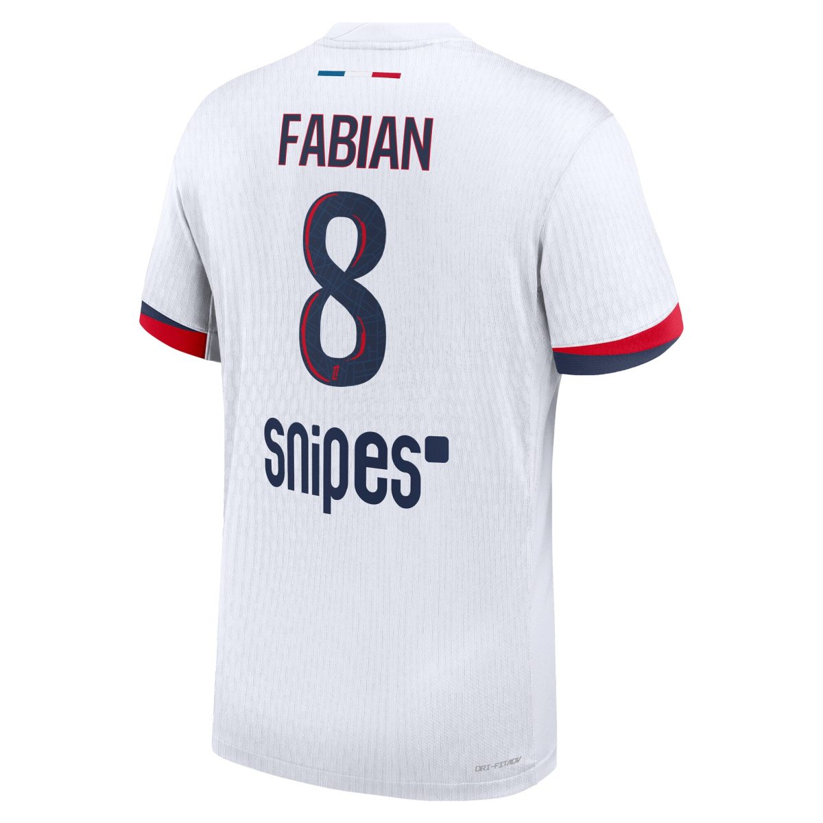 maillot exterieur match psg nike dri-fit adv 2425 avec flocage fabian 8 Série | Maillots et Vêtements PSG Exclusifs sur PSG Shop