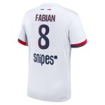 maillot exterieur match psg nike dri-fit adv 2425 avec flocage fabian 8 Série | Maillots et Vêtements PSG Exclusifs sur PSG Shop