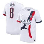 maillot exterieur match psg nike dri-fit adv 2425 avec flocage geyoro 8 Série | Maillots et Vêtements PSG Exclusifs sur PSG Shop