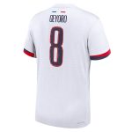 maillot exterieur match psg nike dri-fit adv 2425 avec flocage geyoro 8 Série | Maillots et Vêtements PSG Exclusifs sur PSG Shop