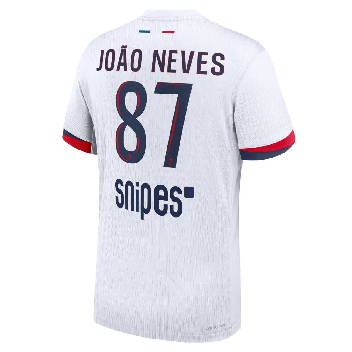 maillot exterieur match psg nike dri-fit adv 2425 avec flocage joao neves 87 Série | Maillots et Vêtements PSG Exclusifs sur PSG Shop