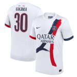 maillot exterieur match psg nike dri-fit adv 2425 avec flocage kanjinga 30 Série | Maillots et Vêtements PSG Exclusifs sur PSG Shop