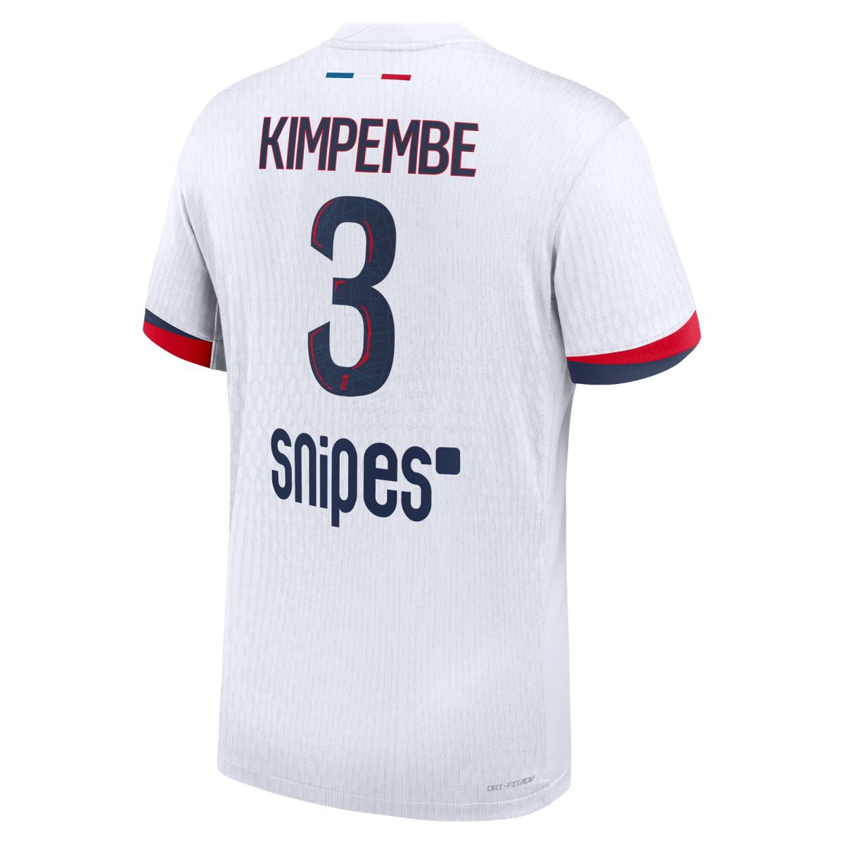 maillot exterieur match psg nike dri-fit adv 2425 avec flocage kimpembe 3 Série | Maillots et Vêtements PSG Exclusifs sur PSG Shop