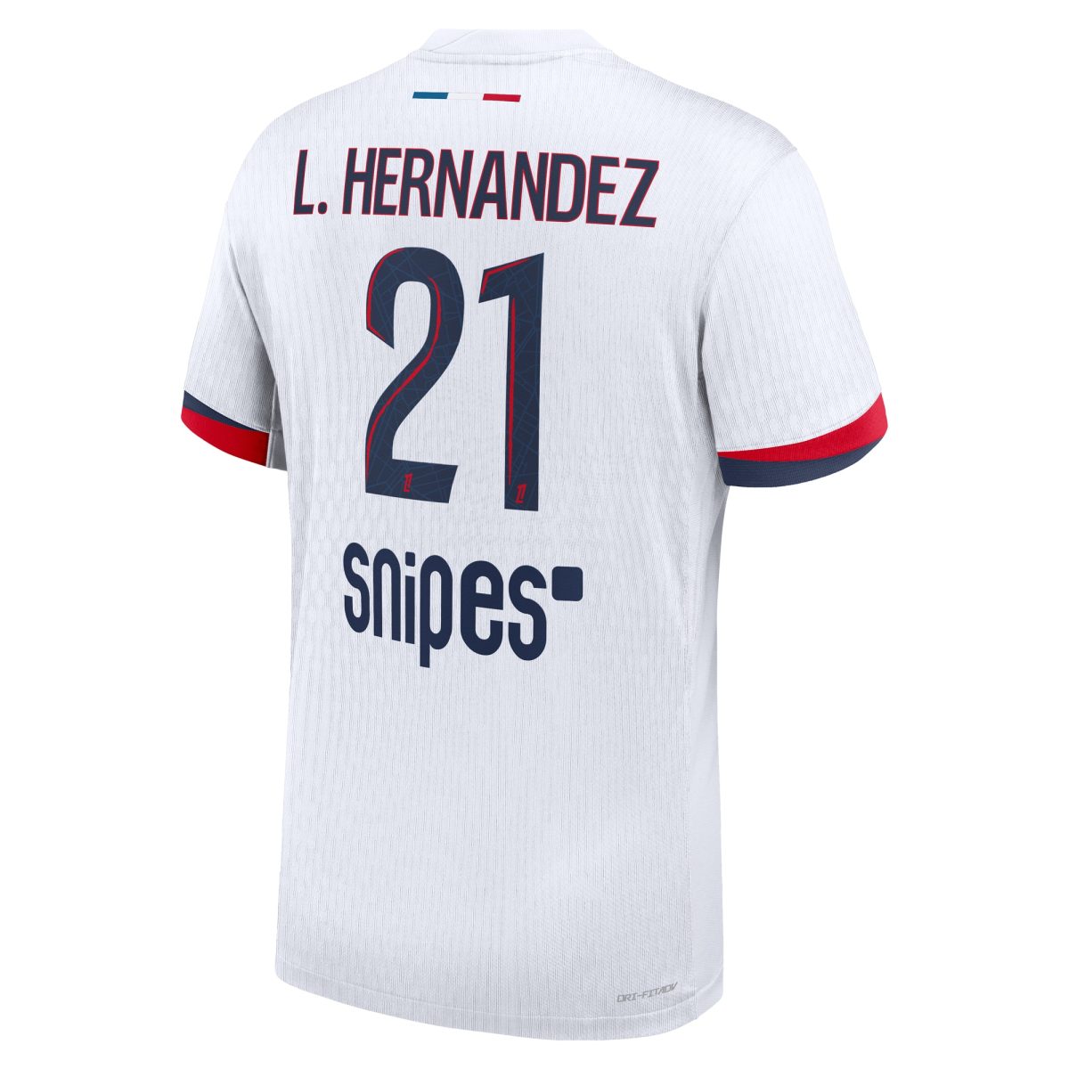 maillot exterieur match psg nike dri-fit adv 2425 avec flocage l.hernandez 21 Série | Maillots et Vêtements PSG Exclusifs sur PSG Shop