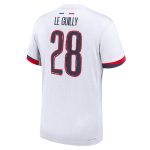 maillot exterieur match psg nike dri-fit adv 2425 avec flocage le guilly 28 Série | Maillots et Vêtements PSG Exclusifs sur PSG Shop