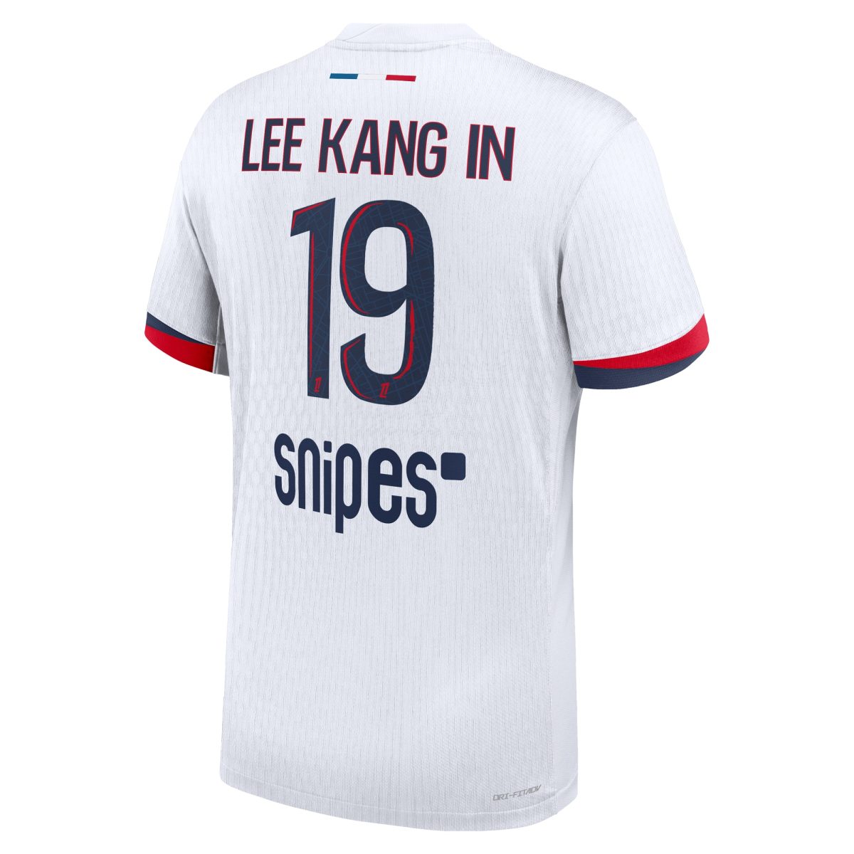 maillot exterieur match psg nike dri-fit adv 2425 avec flocage lee kang in 19 Série | Maillots et Vêtements PSG Exclusifs sur PSG Shop