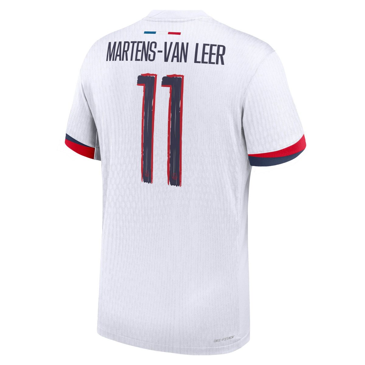 maillot exterieur match psg nike dri-fit adv 2425 avec flocage martens-van leer 11 Série | Maillots et Vêtements PSG Exclusifs sur PSG Shop