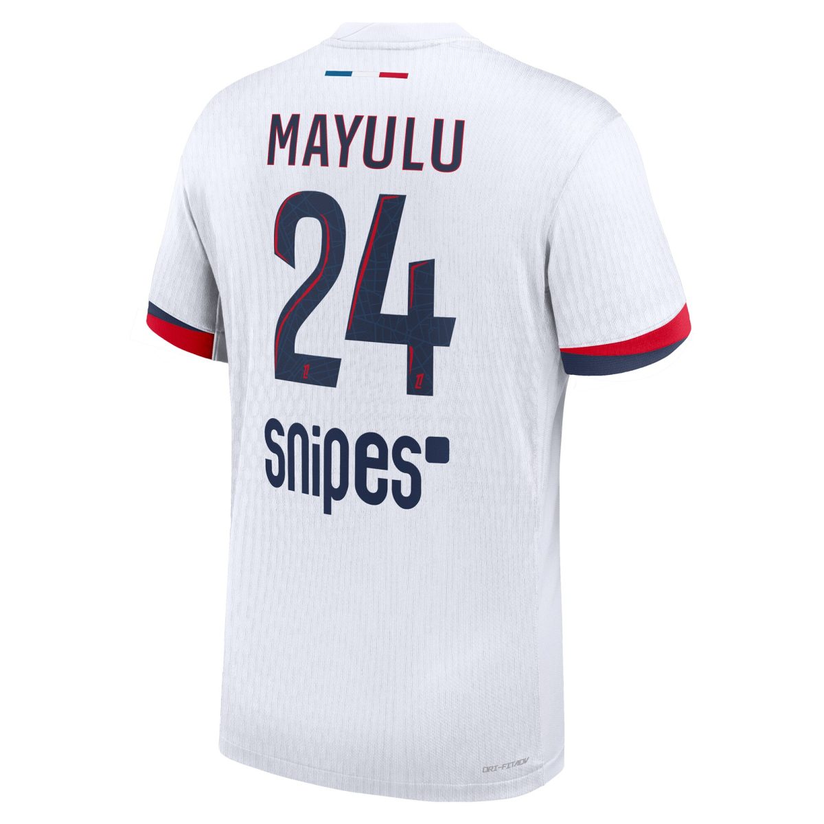maillot exterieur match psg nike dri-fit adv 2425 avec flocage mayulu 24 Série | Maillots et Vêtements PSG Exclusifs sur PSG Shop