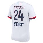 maillot exterieur match psg nike dri-fit adv 2425 avec flocage mayulu 24 Série | Maillots et Vêtements PSG Exclusifs sur PSG Shop
