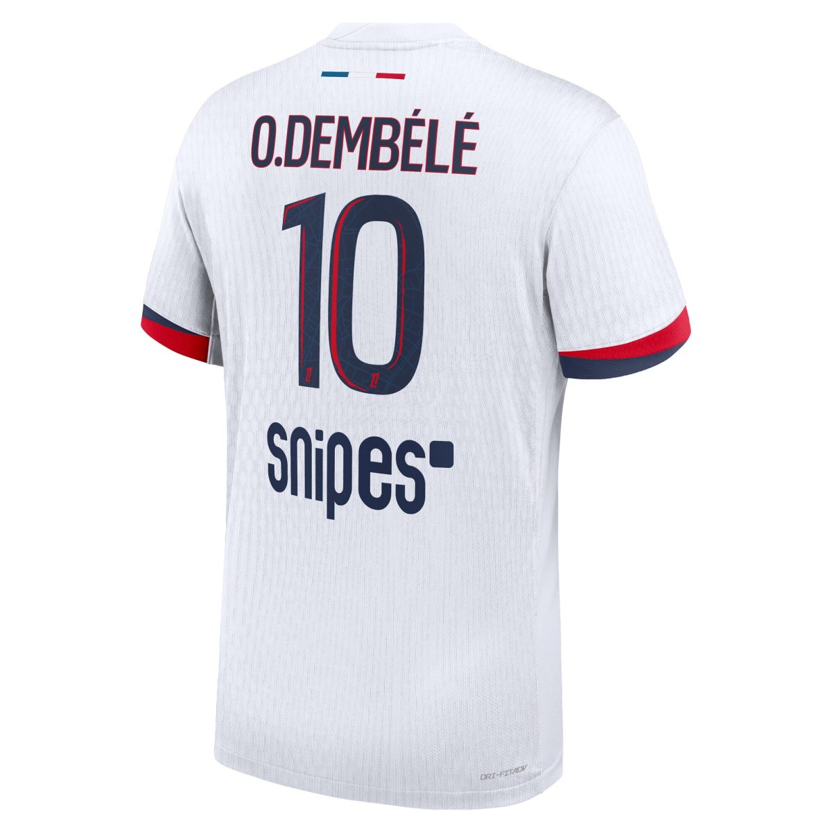 maillot exterieur match psg nike dri-fit adv 2425 avec flocage o.dembele 10 Série | Maillots et Vêtements PSG Exclusifs sur PSG Shop