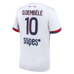 maillot exterieur match psg nike dri-fit adv 2425 avec flocage o.dembele 10 Série | Maillots et Vêtements PSG Exclusifs sur PSG Shop