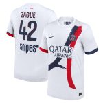 maillot exterieur match psg nike dri-fit adv 2425 avec flocage zague 42 Série | Maillots et Vêtements PSG Exclusifs sur PSG Shop