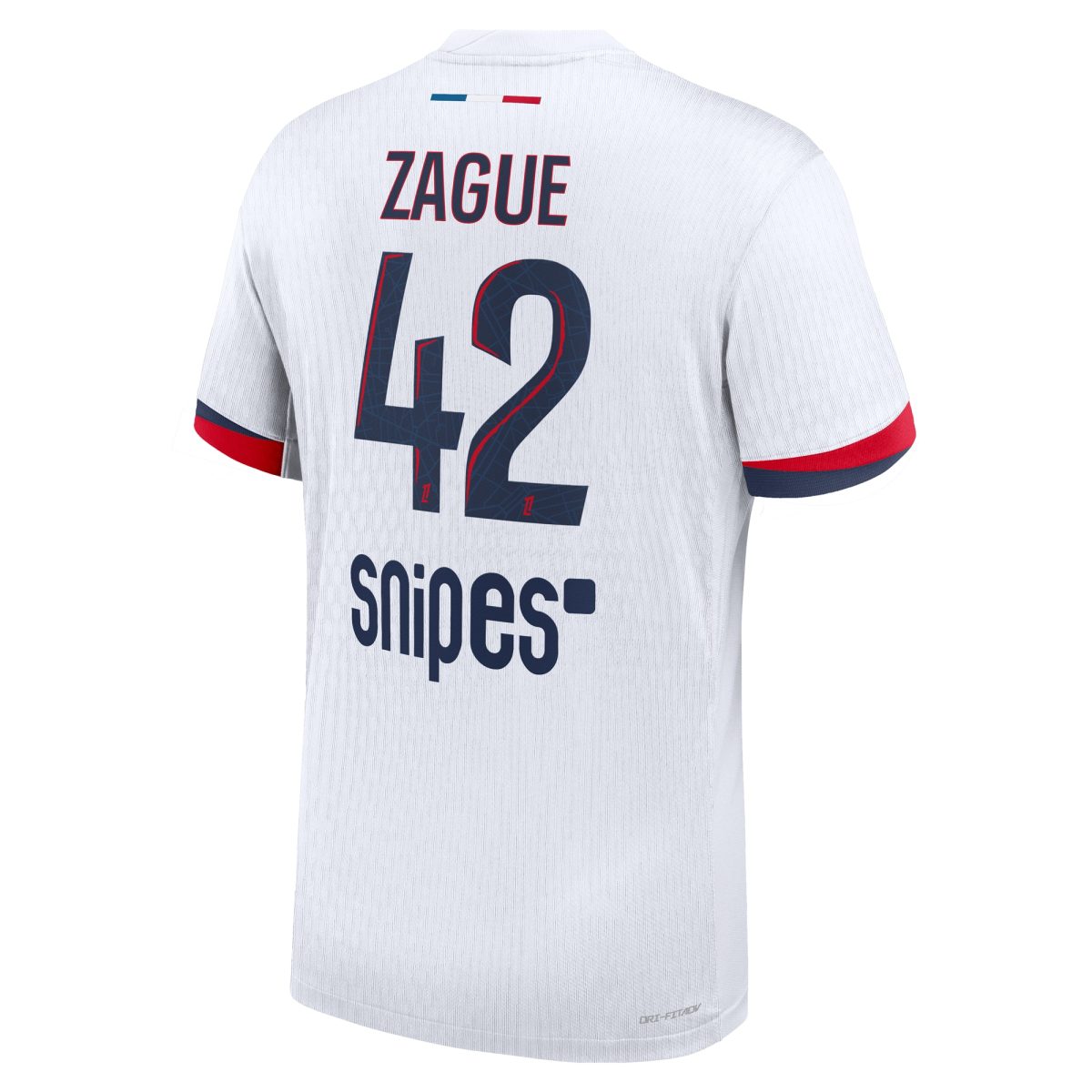 maillot exterieur match psg nike dri-fit adv 2425 avec flocage zague 42 Série | Maillots et Vêtements PSG Exclusifs sur PSG Shop