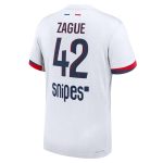 maillot exterieur match psg nike dri-fit adv 2425 avec flocage zague 42 Série | Maillots et Vêtements PSG Exclusifs sur PSG Shop