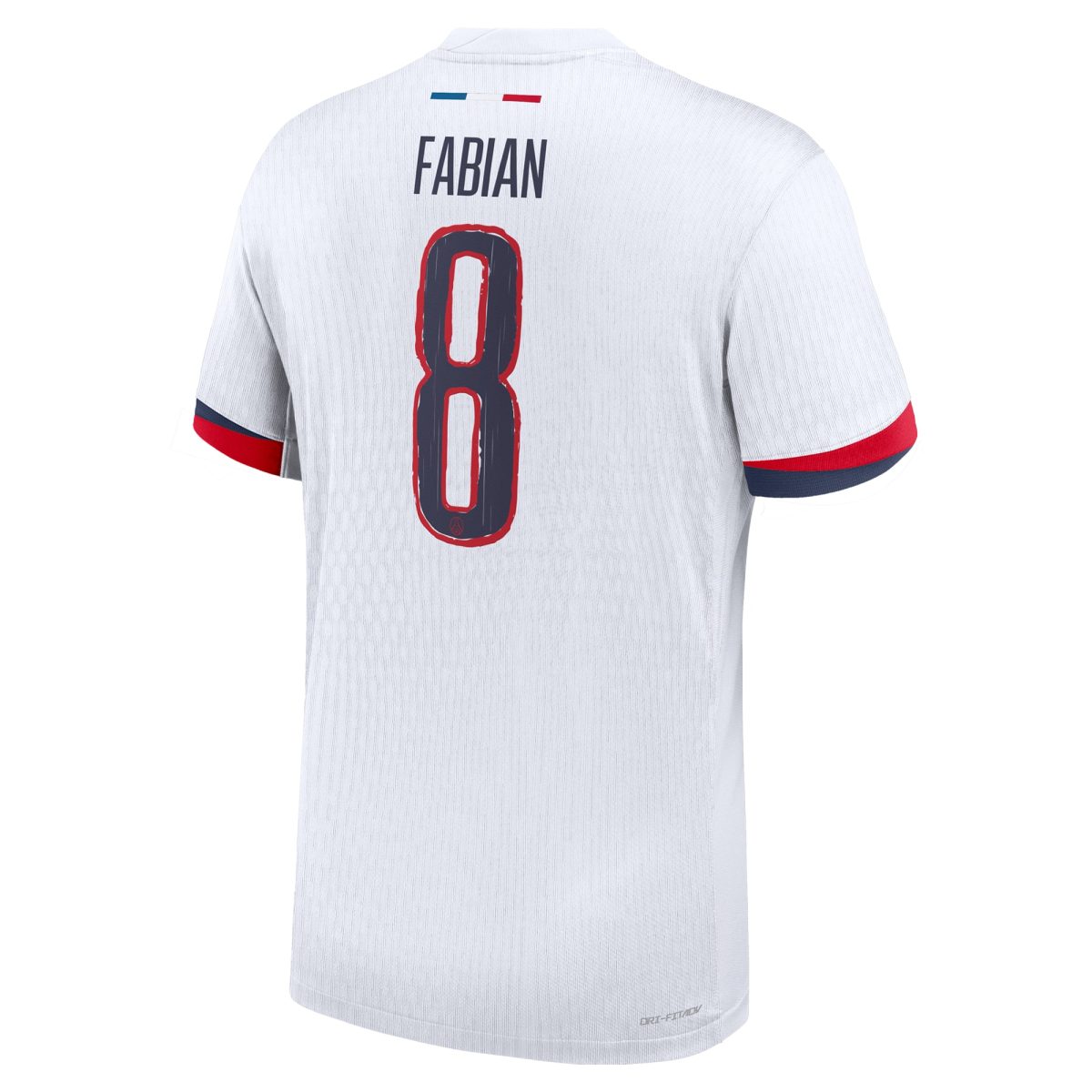 maillot exterieur match psg nike dri-fit adv 2425 – flocage coupe fabian 8 Série | Maillots et Vêtements PSG Exclusifs sur PSG Shop