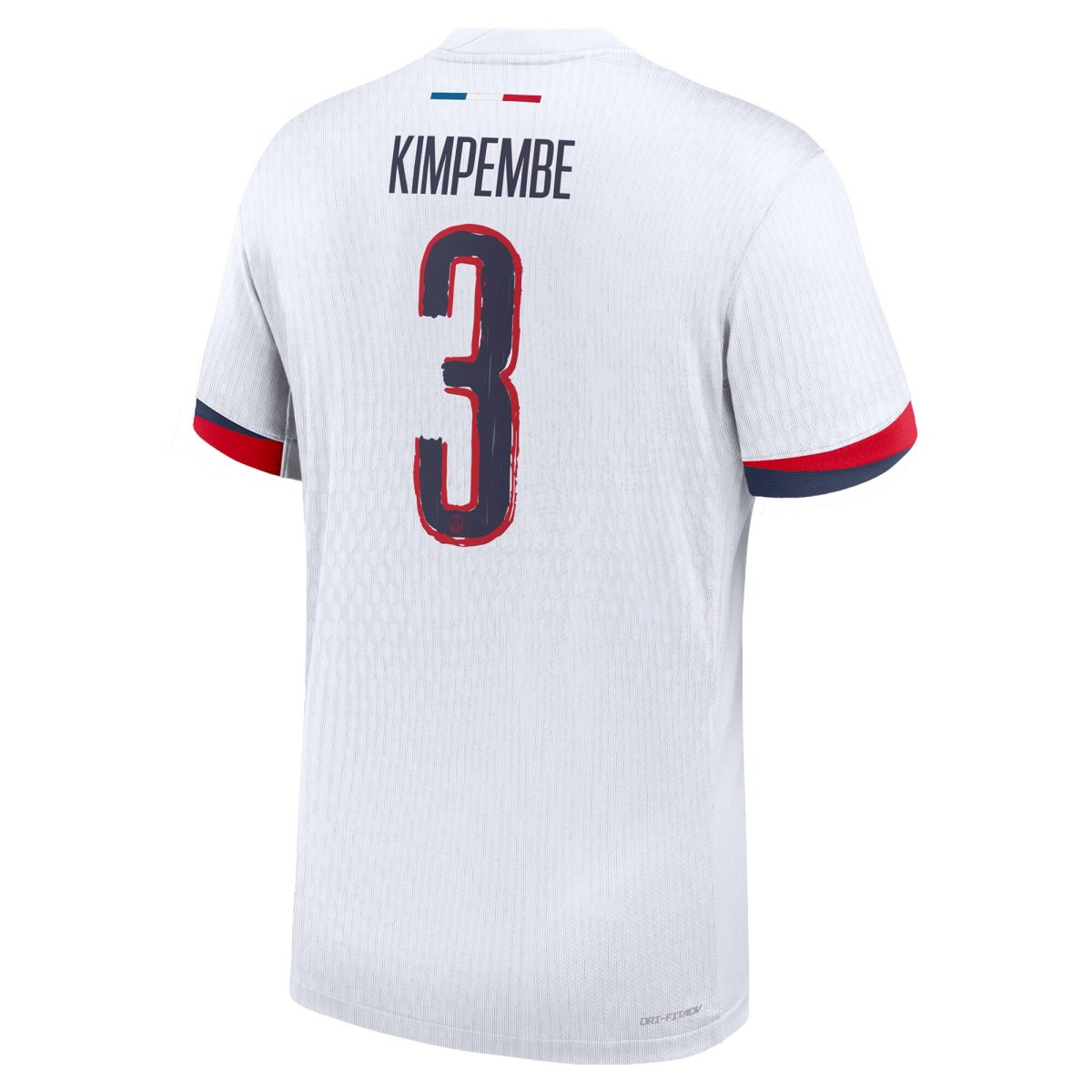 maillot exterieur match psg nike dri-fit adv 2425 – flocage coupe kimpembe 3 Série | Maillots et Vêtements PSG Exclusifs sur PSG Shop